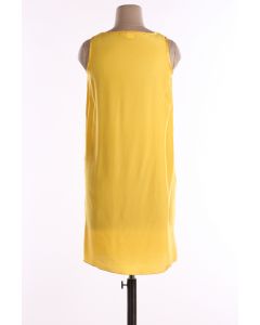Yellow Pleated Dress