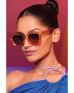 Purple Pink & Orange UV Protected Sunglasses