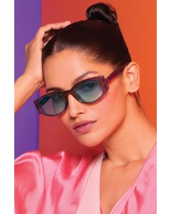 Purple & Blue Gradient UV Protected Sunglasses
