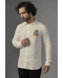 White Linen Shirt