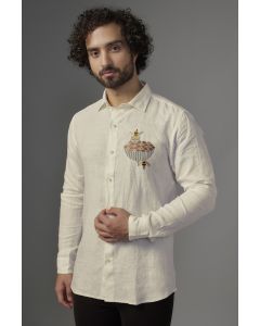 White Linen Shirt