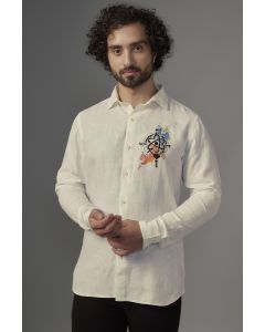 White Linen Shirt