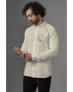 White Linen Shirt