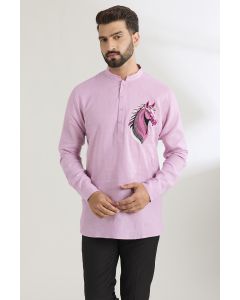 Lavender Linen Shirt