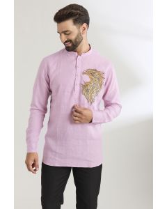 Lavender Linen Shirt