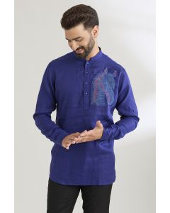 Irish Blue Linen Shirt